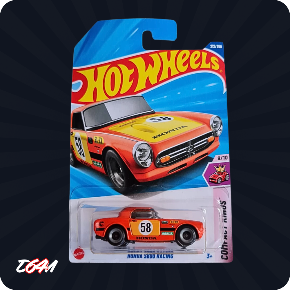 Цікава модель у виконанні Treasure Hunt Honda S800 Racing, яка має привабливий зовнішній вигляд і досить гарну деталізацію.