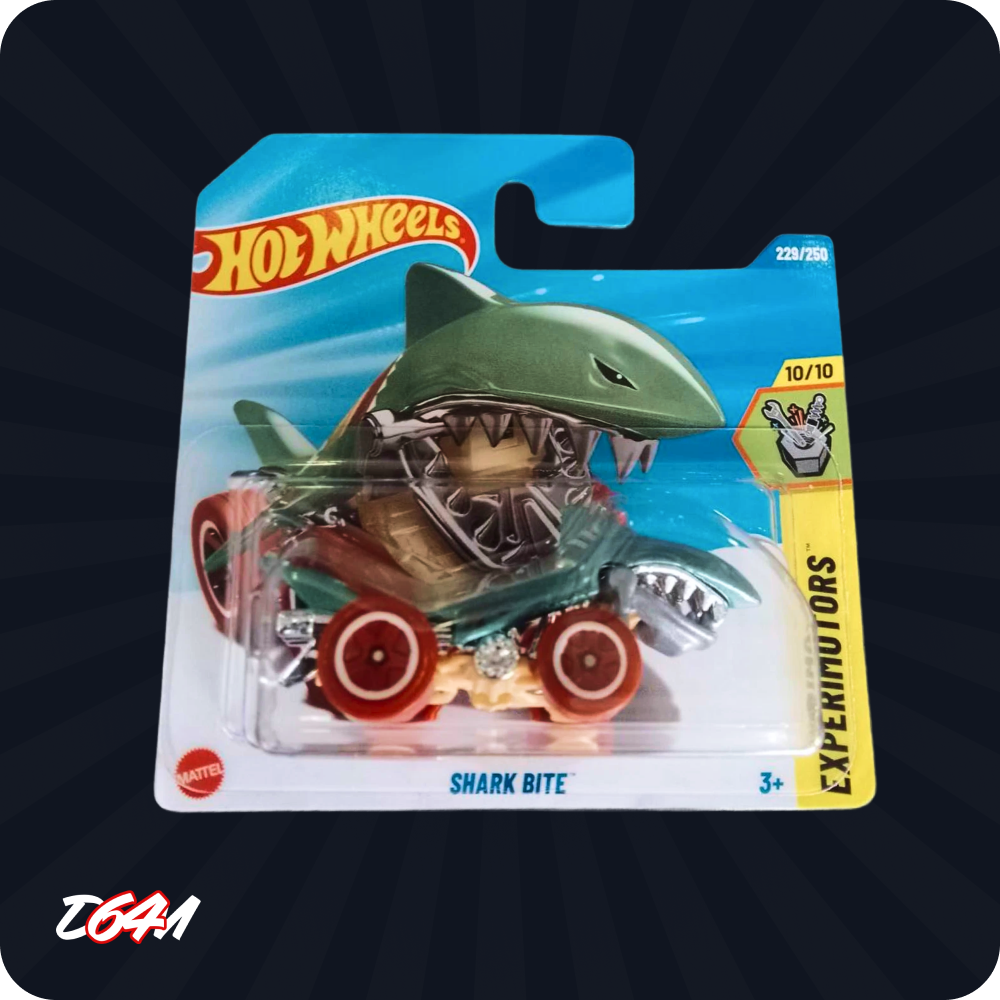 Вже класична мабуть модель для Hot Wheels в цілому. В 2025 році Shark Bite зайняла свое місце у списку TH.