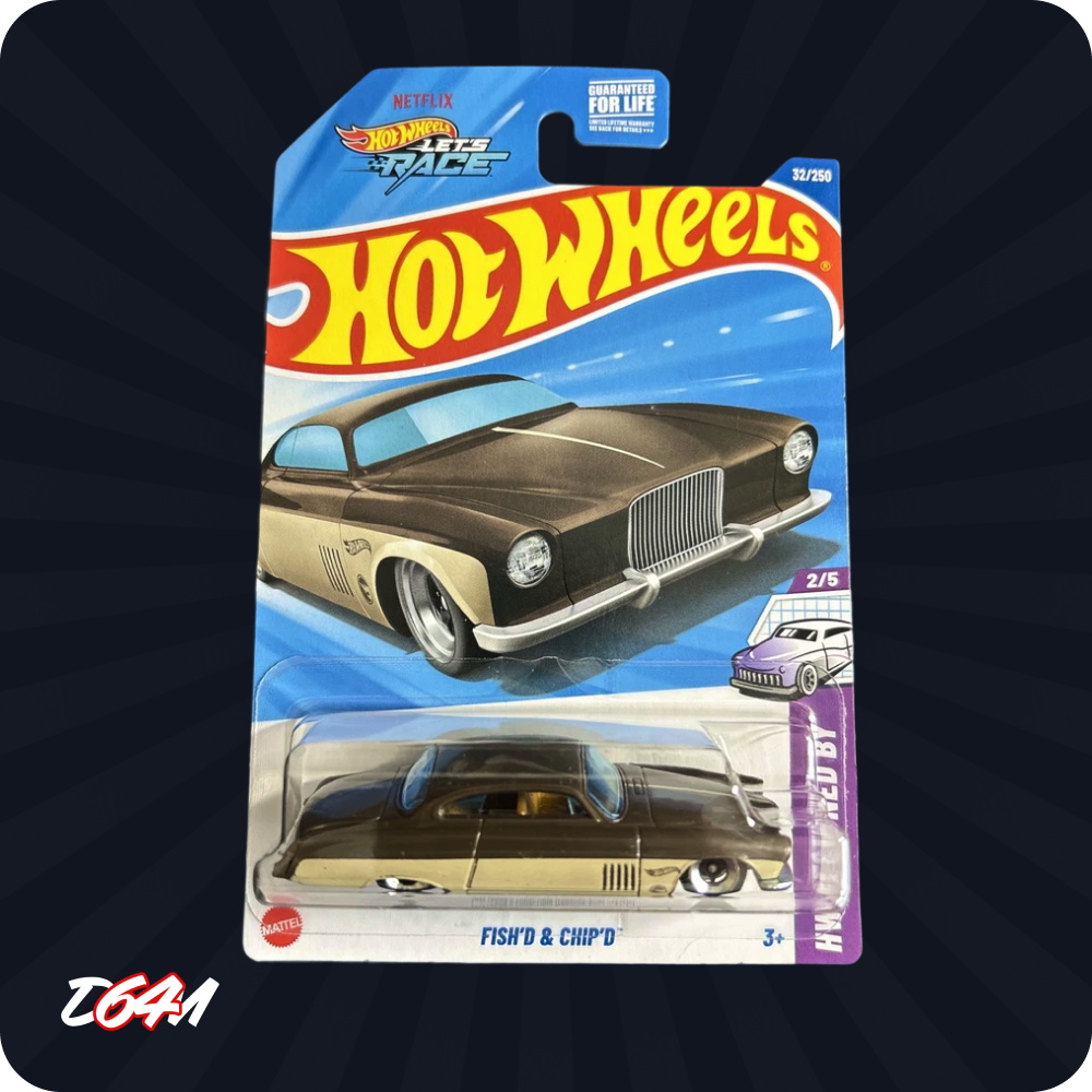 Treasure Hunt Fish'd & Chip'd ще одна досить цікава модель, яку варто додати в колекцію Hot Wheels