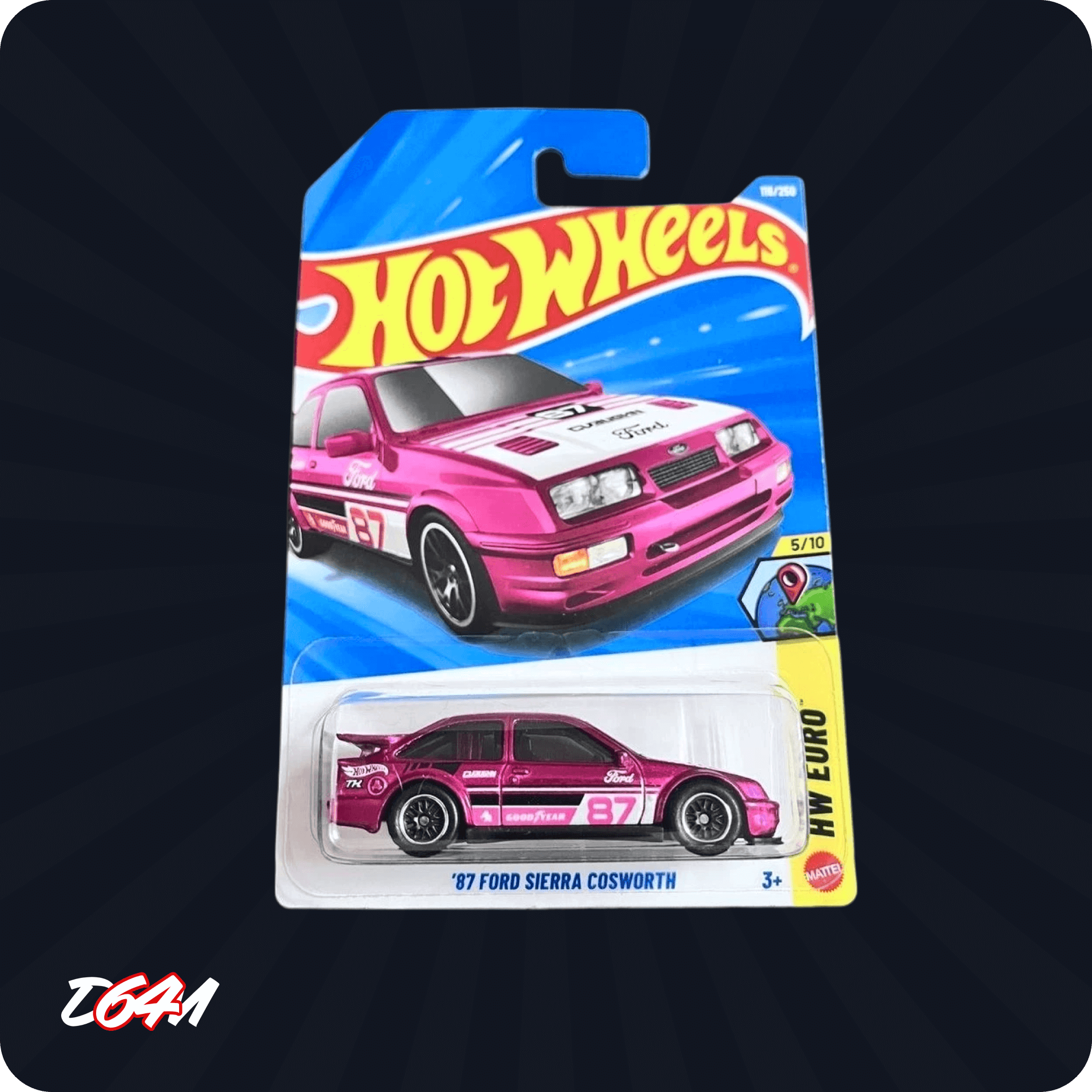 87 Ford Sierra Cosworth STH від Hot Wheels