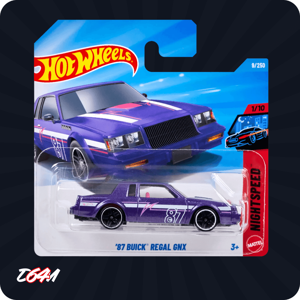 Hot Wheels 87 Buick Regal GNX. Перший Treasure Hunt 2026 року