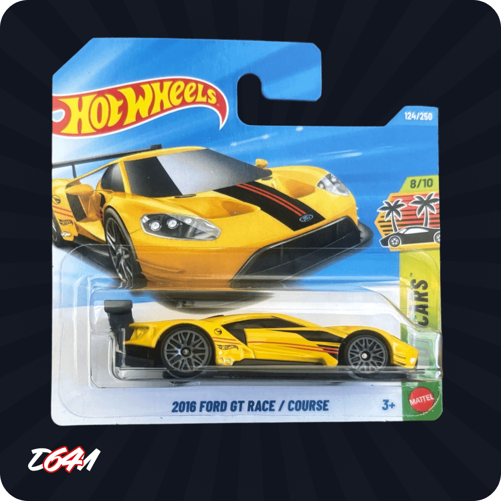 Продовжує список TH 2026 від Hot Wheels чудовий Ford GT Race Course і займає шосту позицію в лінійці цього року
