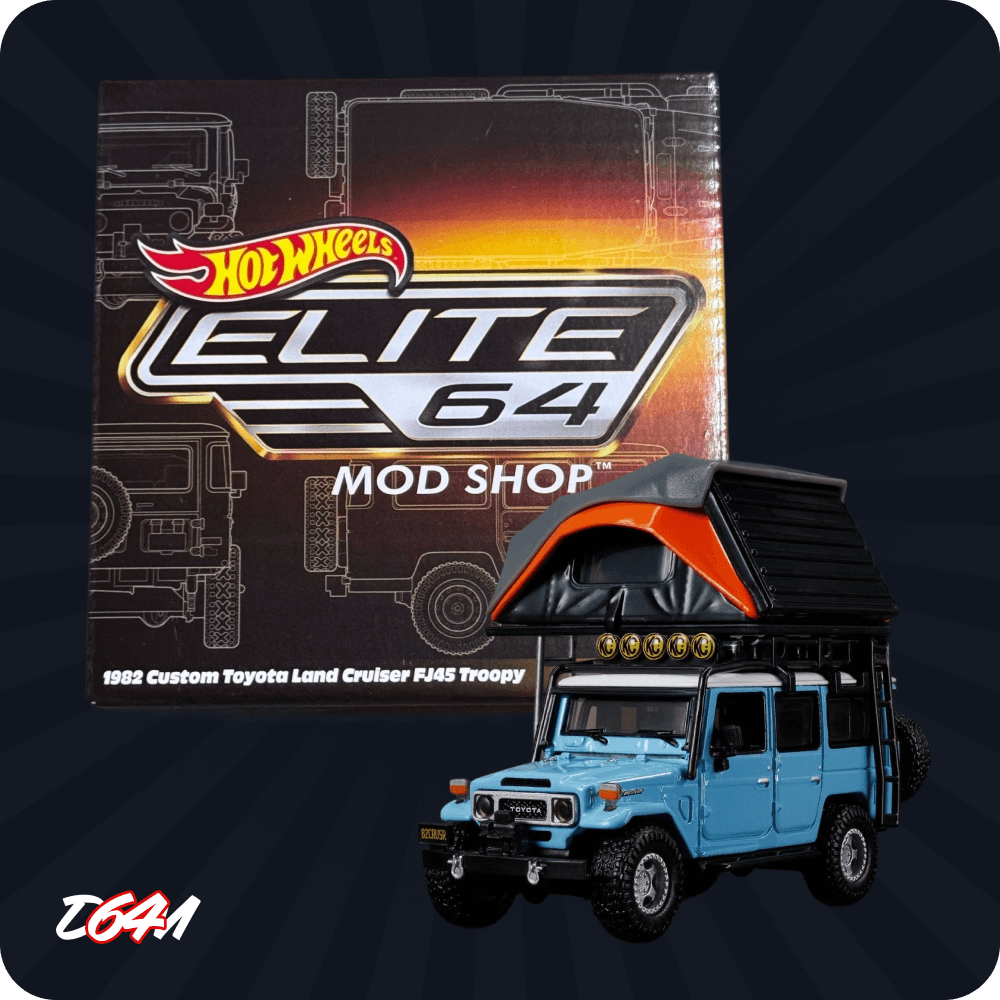 1982 Custom Toyota Land Cruiser FJ45 Troopy Hot Wheels Elite 64 2025