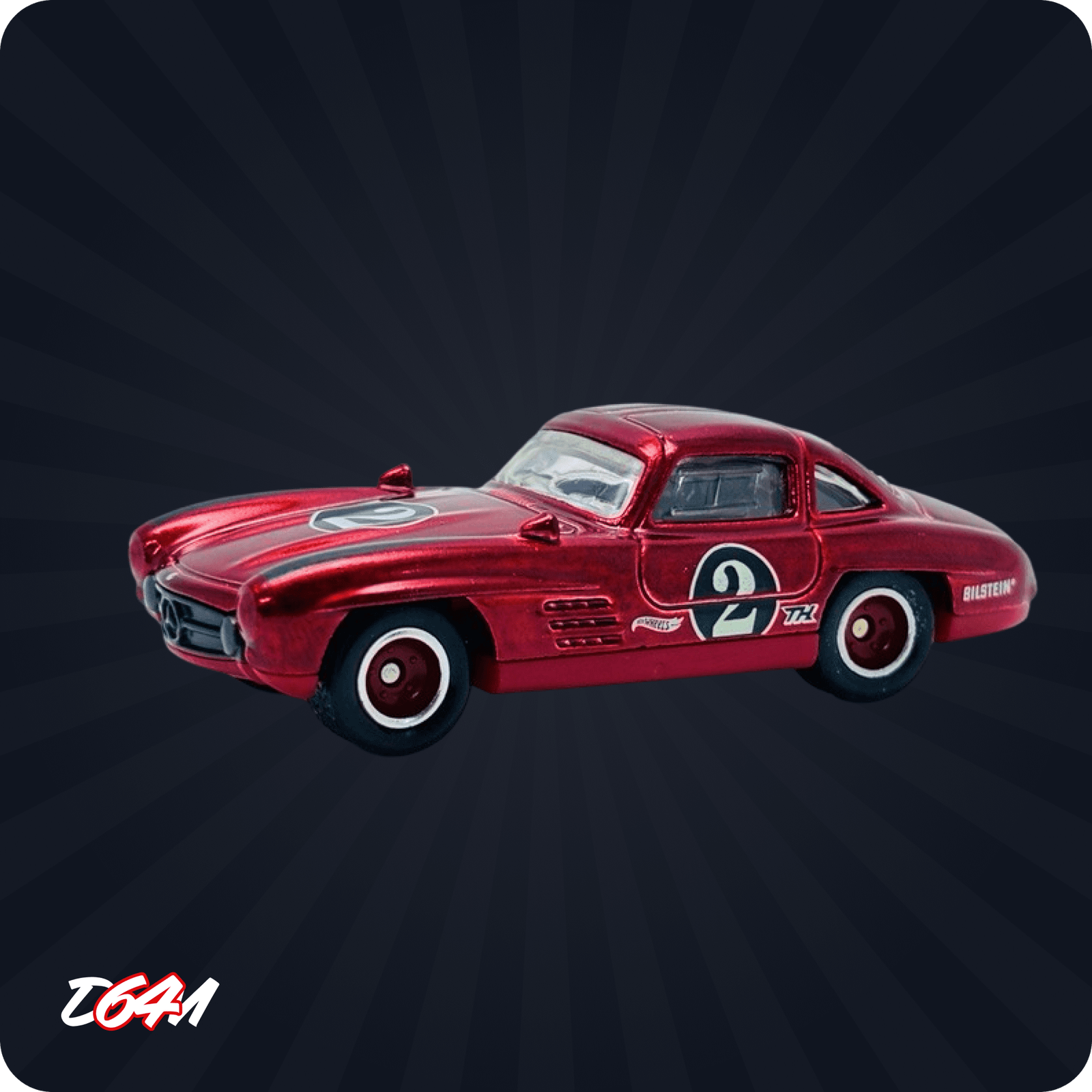Mercedes-Benz 300 SL super treasure hunt 2023 hotwheels